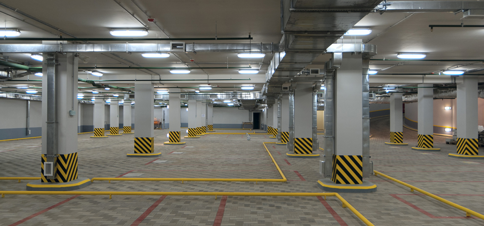 Система вентиляции подземного паркинга